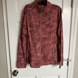 Lululemon Athletica Camouflage Jacket - Red
